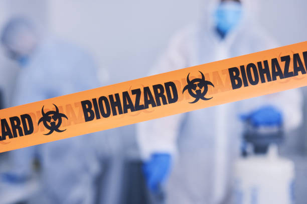 Professional Infectious Disease Decontamination technician working in Los Angeles, CA